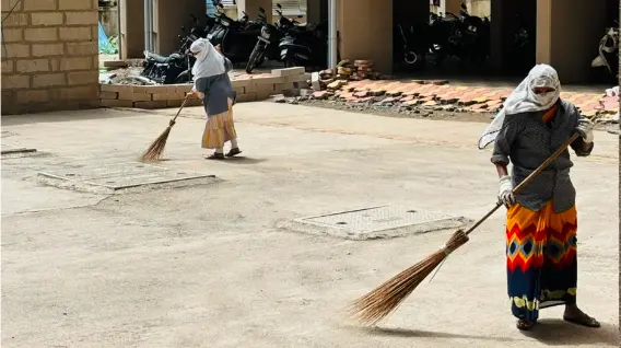 Outdoor cleaning